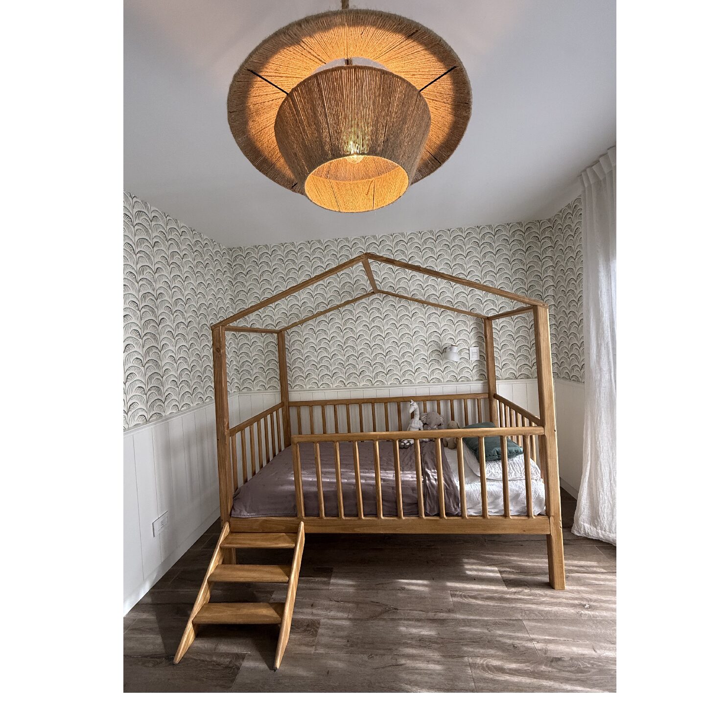 Alternative view of Cama Montessori con escalera